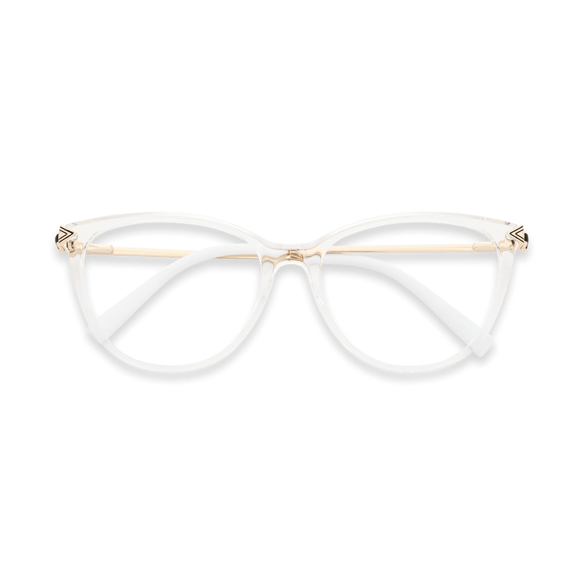 Braylee Clear Cat Eye Stylish Optical Glasses | EYDOLOGY