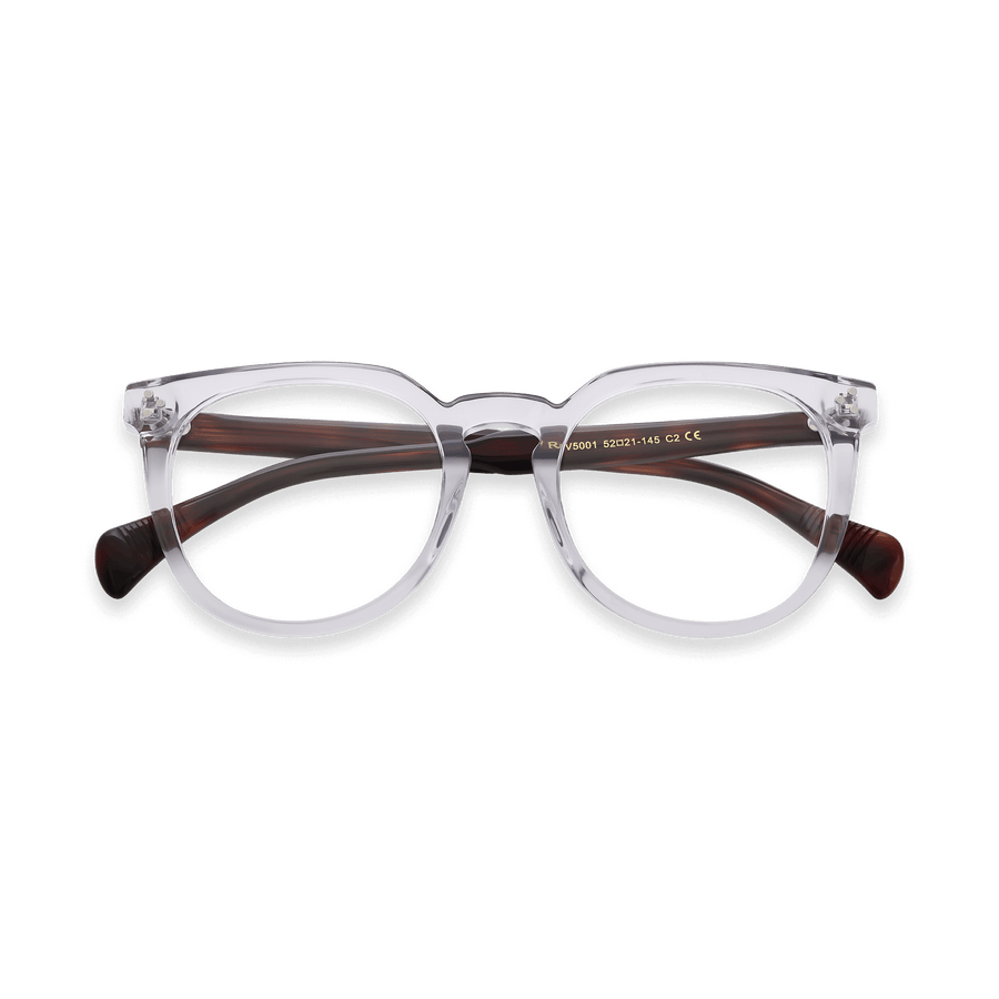Calum Clear Round Eyeglasses | EYDOLOGY