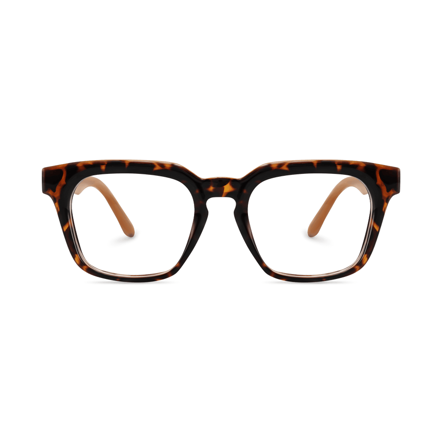 Cesar Tortoise Square Eyeglasses | EYDOLOGY