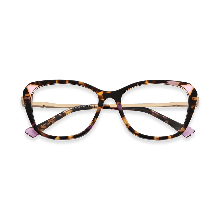 Damien Pink Tortoise Cat Eye Eyeglasses | EYDOLOGY
