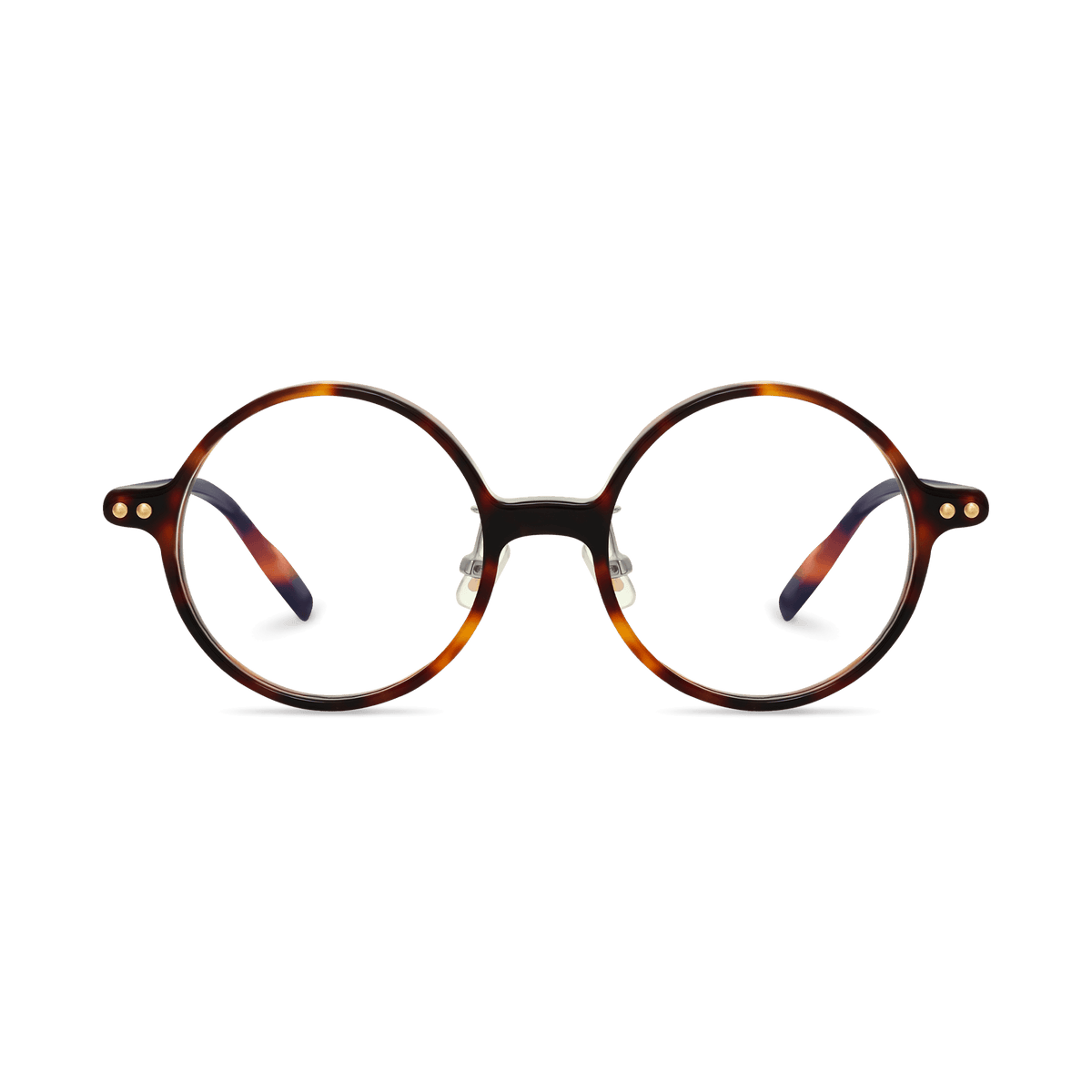 Delilah Amber Tortoise Round Eyeglasses | EYDOLOGY
