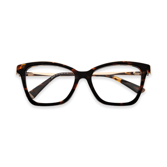 Elina Dark Tortoise Cat Eye Eyeglasses | EYDOLOGY