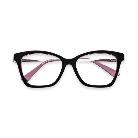 Elina Purple Cat Eye Eyeglasses | EYDOLOGY