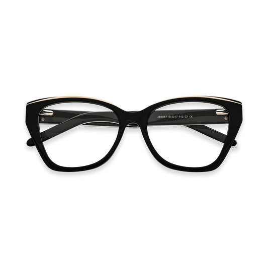 Elliott Black Cat Eye Eyeglasses | EYDOLOGY