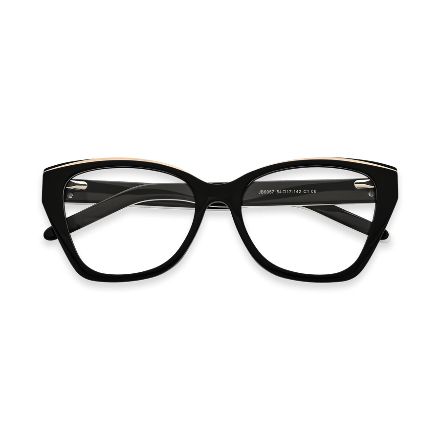 Elliott Black Cat Eye Eyeglasses | EYDOLOGY