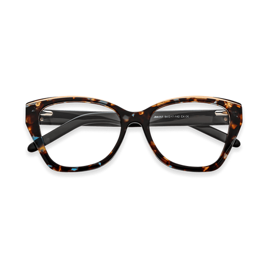 Elliott Blue Tortoise Cat Eye Eyeglasses | EYDOLOGY