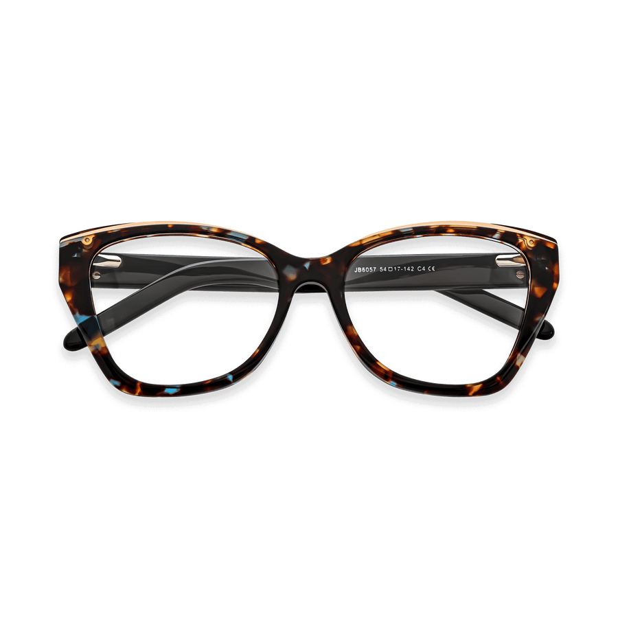 Elliott Blue Tortoise Cat Eye Eyeglasses | EYDOLOGY