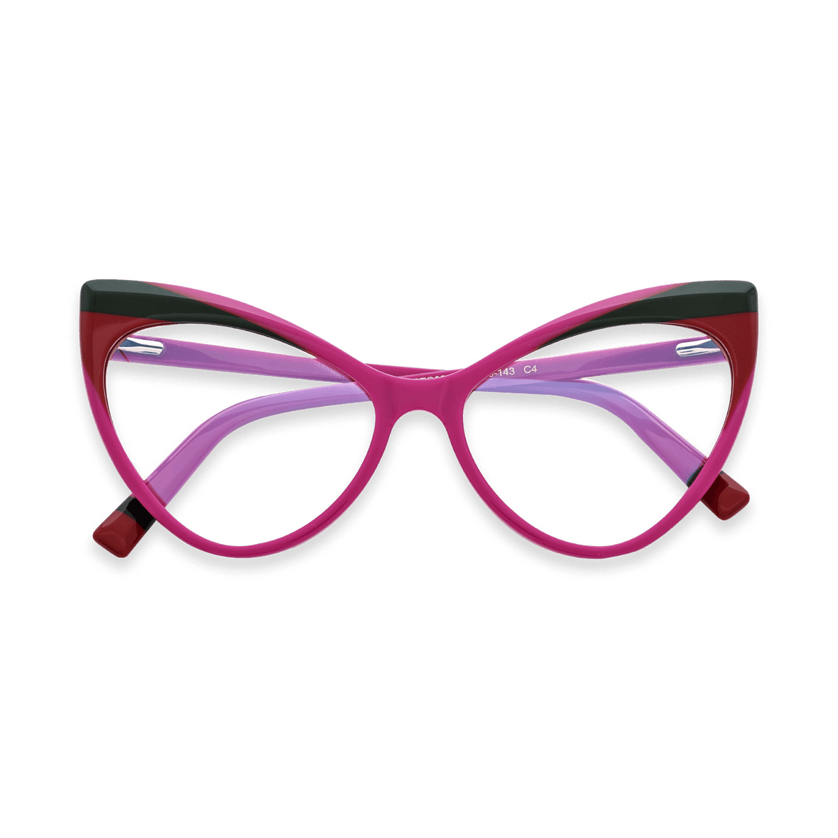 Elyse Purple Cat Eye Eyeglasses | EYDOLOGY