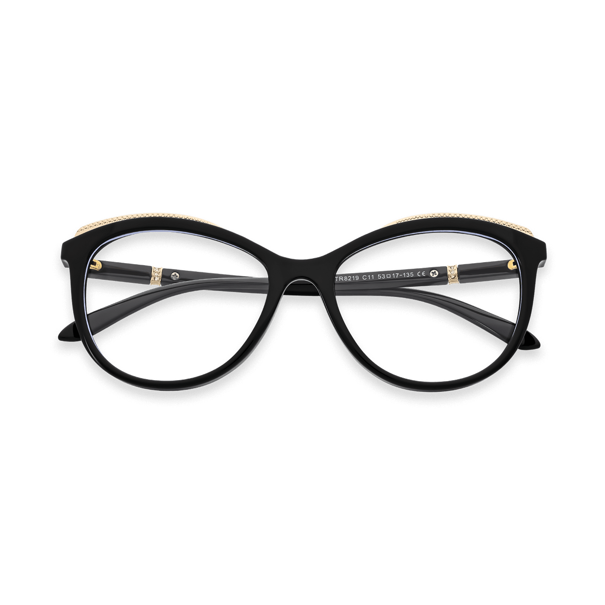 Everly Black Cat Eye Eyeglasses | EYDOLOGY