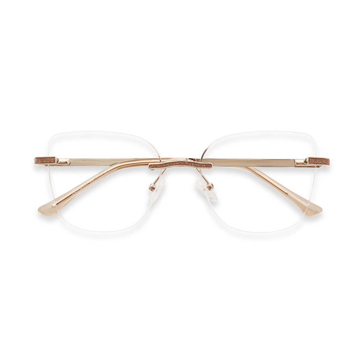 Finley Gold Tortoise Square Eyeglasses | EYDOLOGY