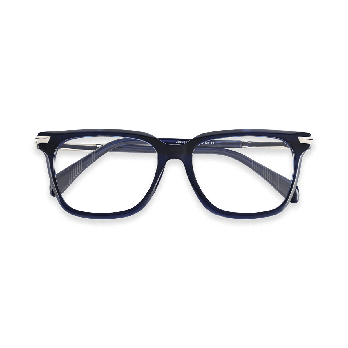 Forrest Navy Blue Square Eyeglasses | EYDOLOGY