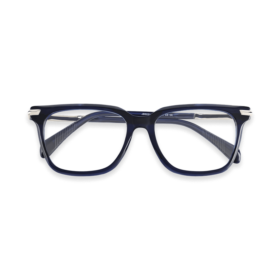 Forrest Navy Blue Square Eyeglasses | EYDOLOGY