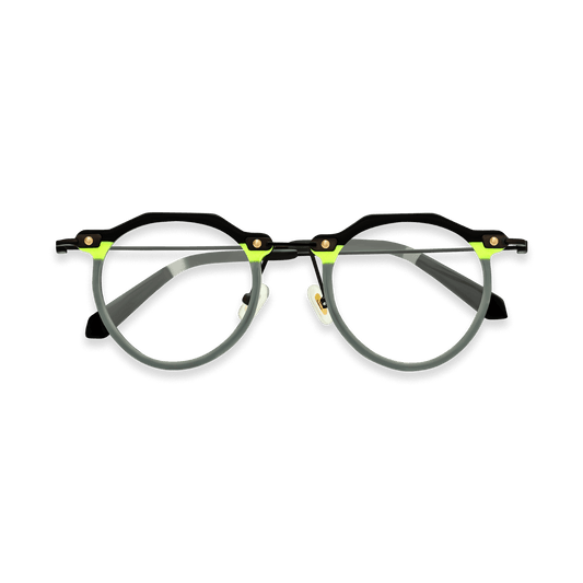 Jadiel Gradient Round Eyeglasses | EYDOLOGY