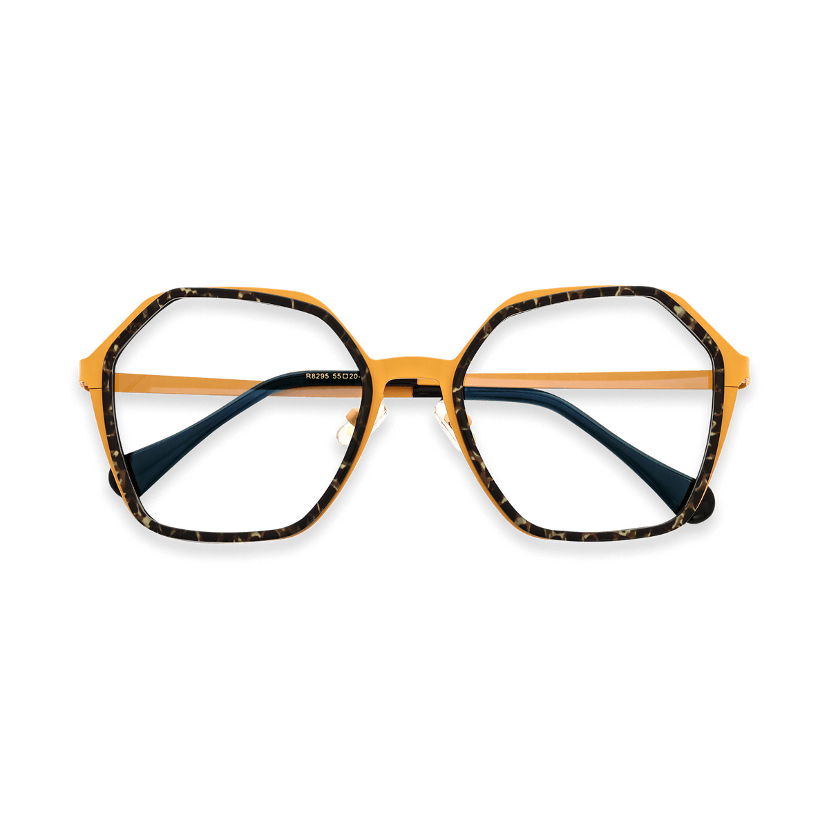 Jensen Dark Tortoise Geometric Eyeglasses | EYDOLOGY