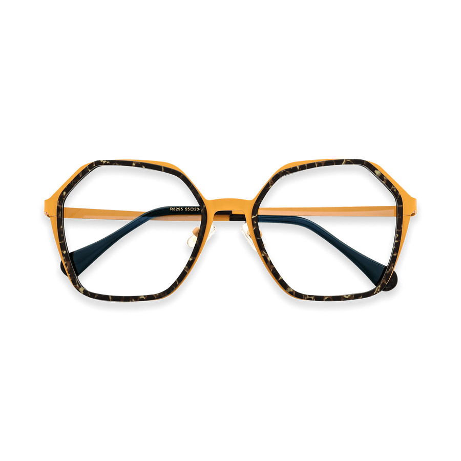 Jensen Dark Tortoise Geometric Eyeglasses | EYDOLOGY