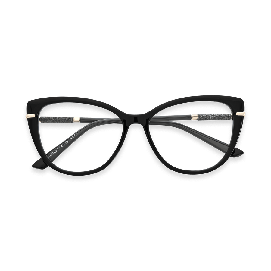 Juliet Black Cat Eye Eyeglasses | EYDOLOGY
