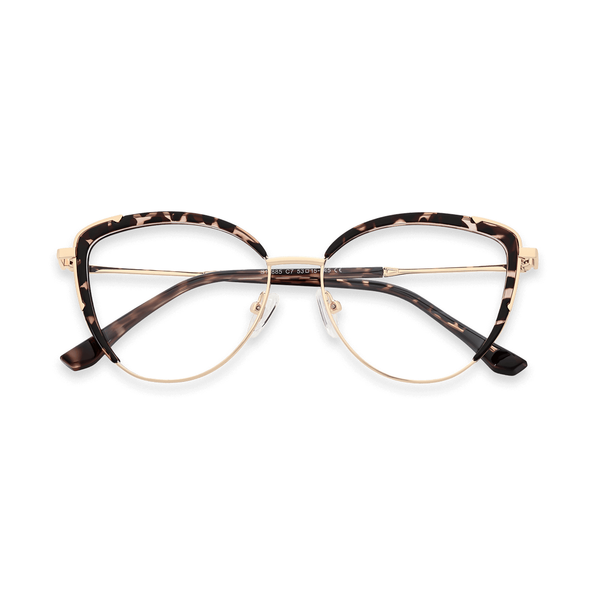Kairi Tortoise Gold Cat Eye Eyeglasses | EYDOLOGY