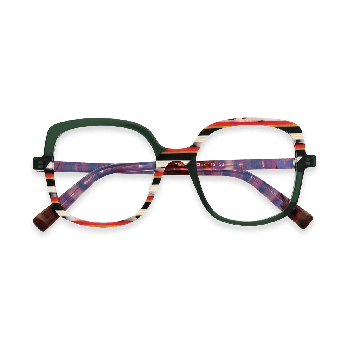 Kane Green Square Eyeglasses | EYDOLOGY