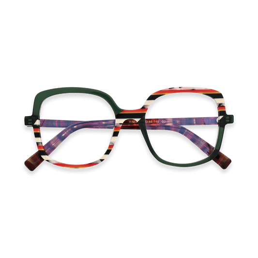 Kane Green Square Eyeglasses | EYDOLOGY