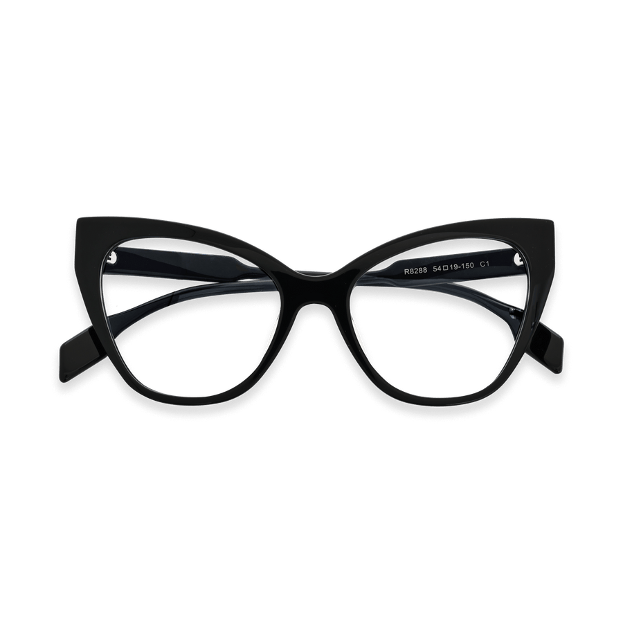 Kensley Black Cat Eye Eyeglasses | EYDOLOGY