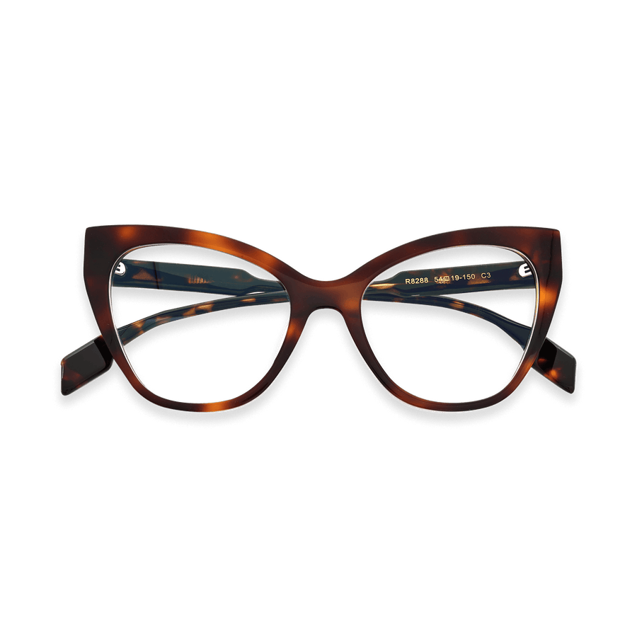 Kensley Dark Tortoise Cat Eye Eyeglasses | EYDOLOGY