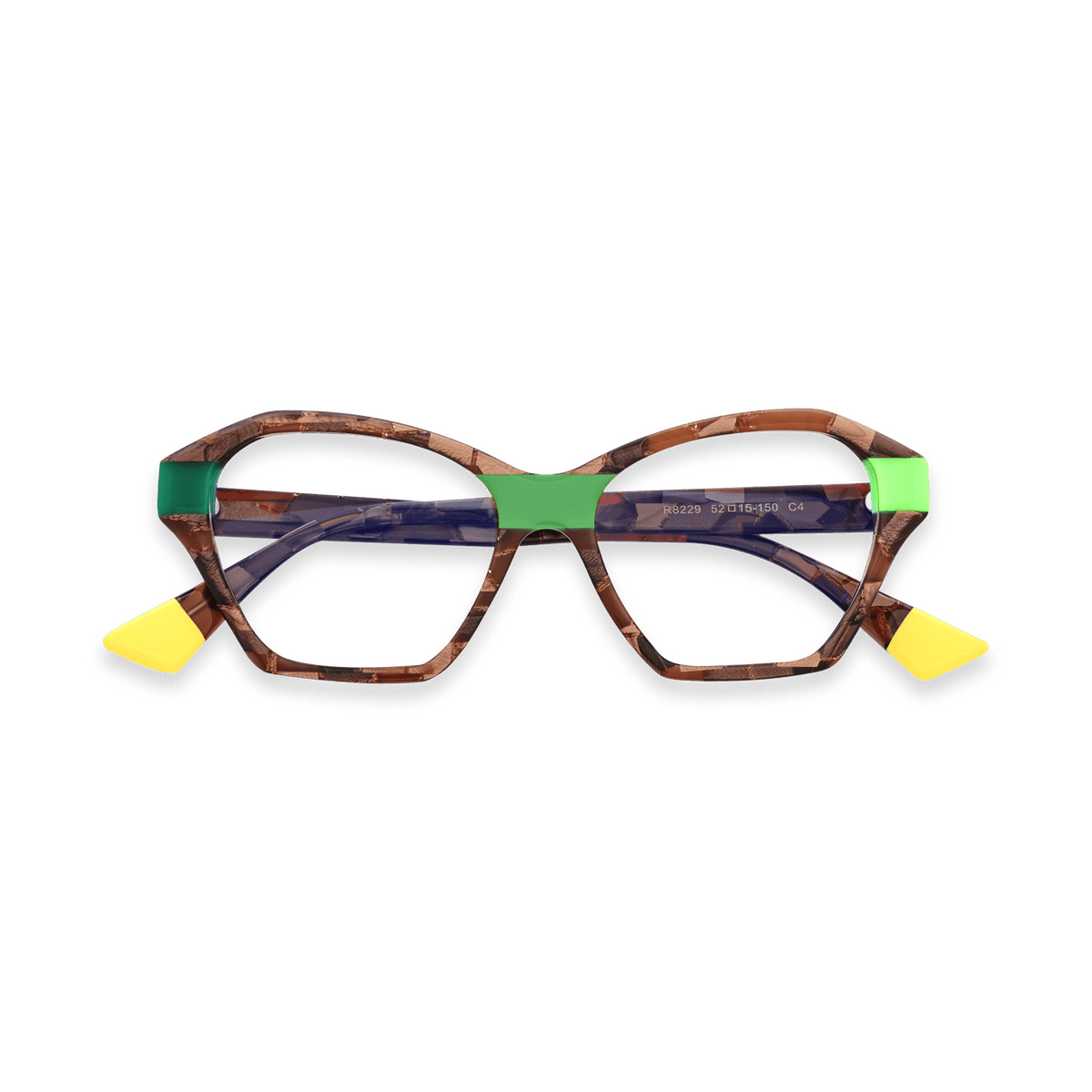 Kori Pearlescent Brown Cat Eye Eyeglasses | EYDOLOGY