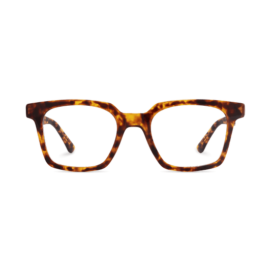 Lincoln Dark Tortoise Square Eyeglasses | EYDOLOGY