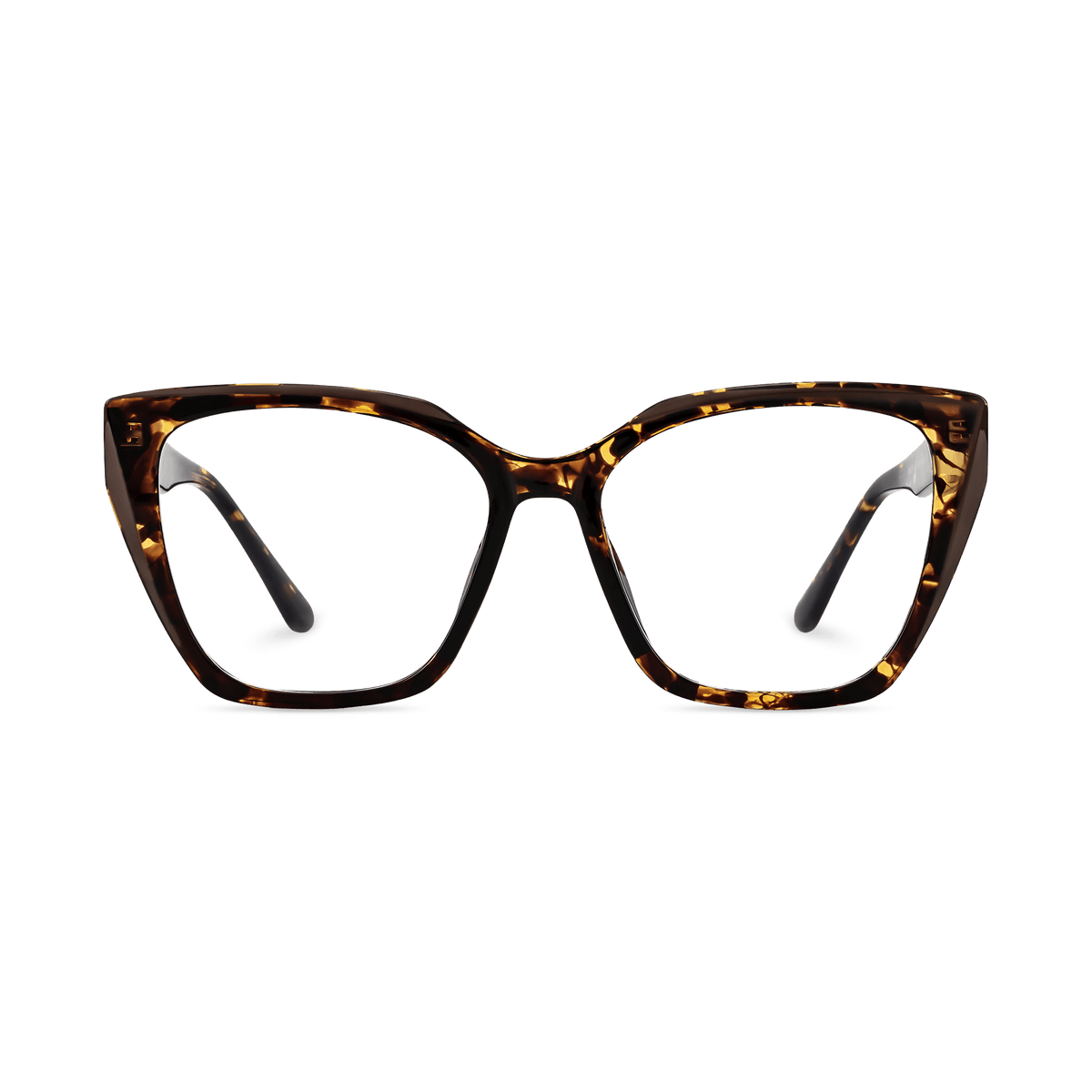 Makayla Tortoise Square Eyeglasses | EYDOLOGY