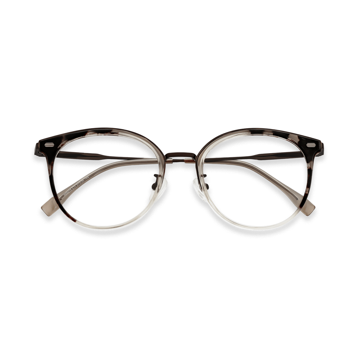 Matias Demi Light Brown Round Eyeglasses | EYDOLOGY