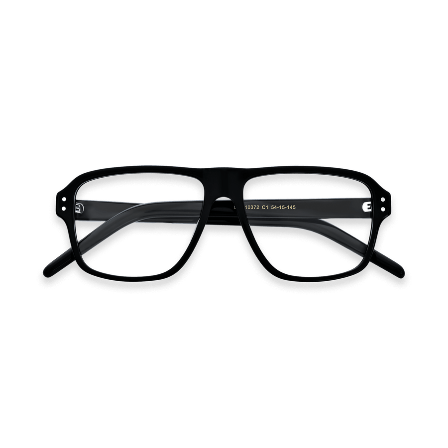 Micah Black Square Eyeglasses | EYDOLOGY