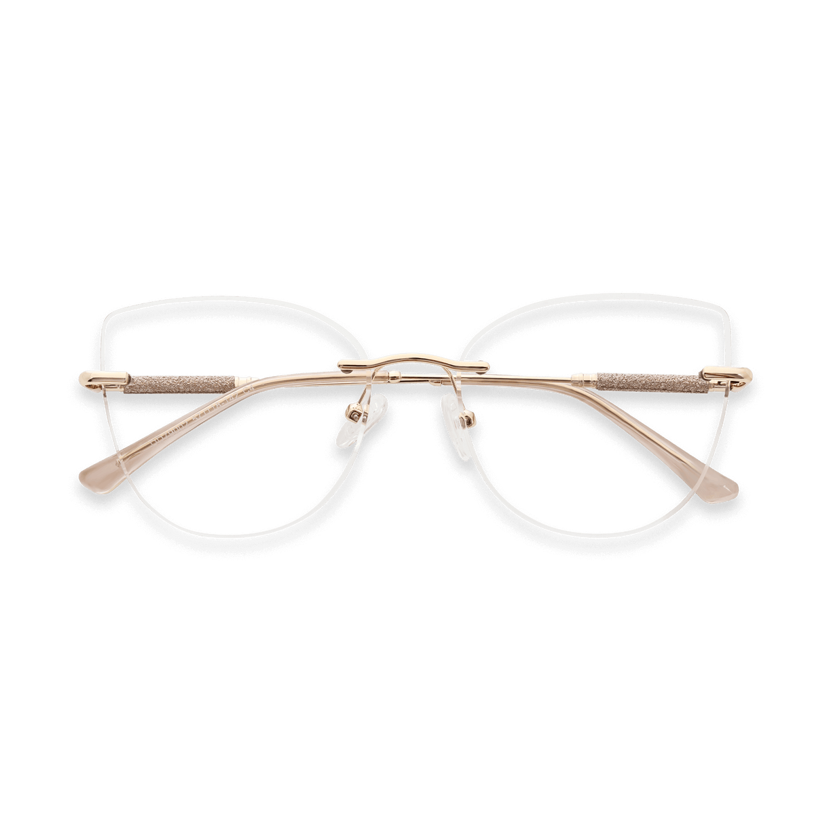 Monroe Gold Tortoise Square Eyeglasses | EYDOLOGY