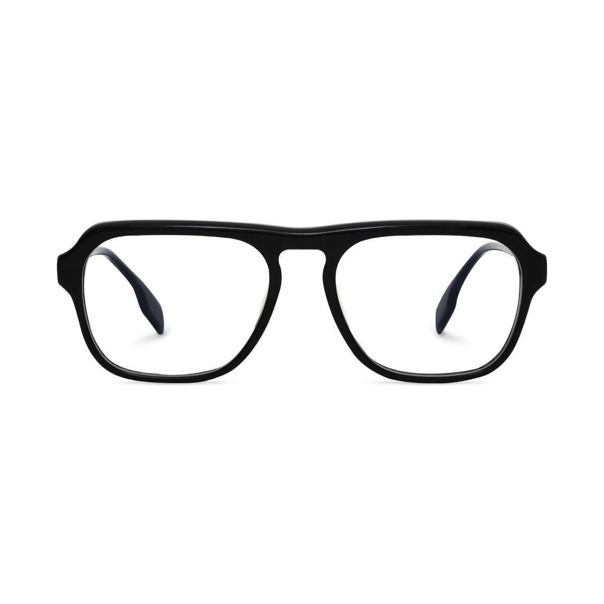 Murphy Black Aviator Eyeglasses | EYDOLOGY