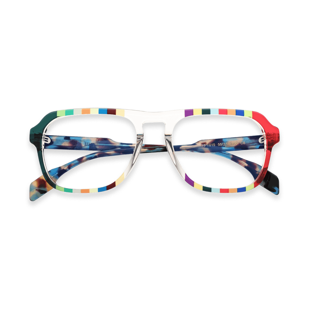 Murphy Rainbow Aviator Eyeglasses | EYDOLOGY