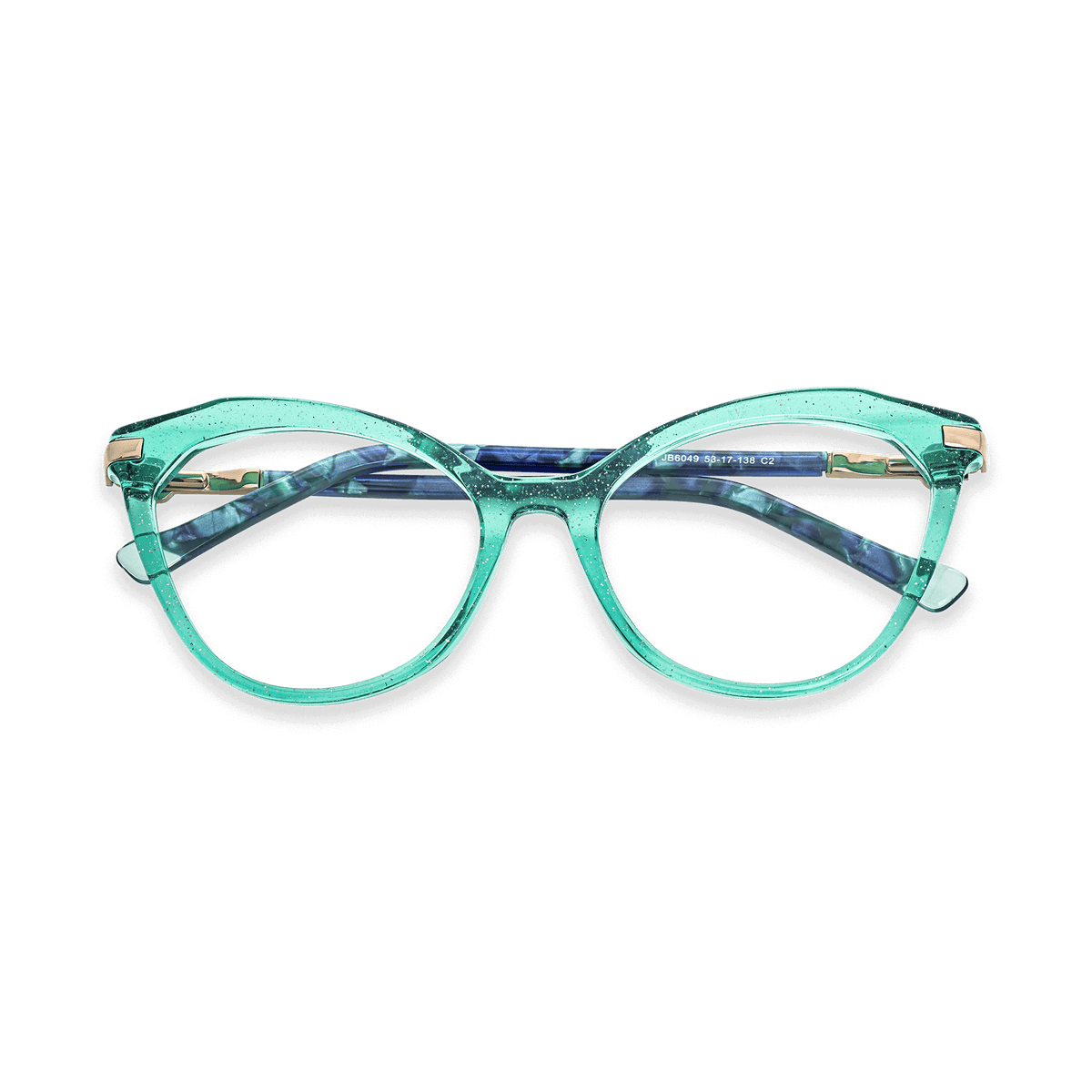 Payton Aqua Cat Eye Eyeglasses | EYDOLOGY