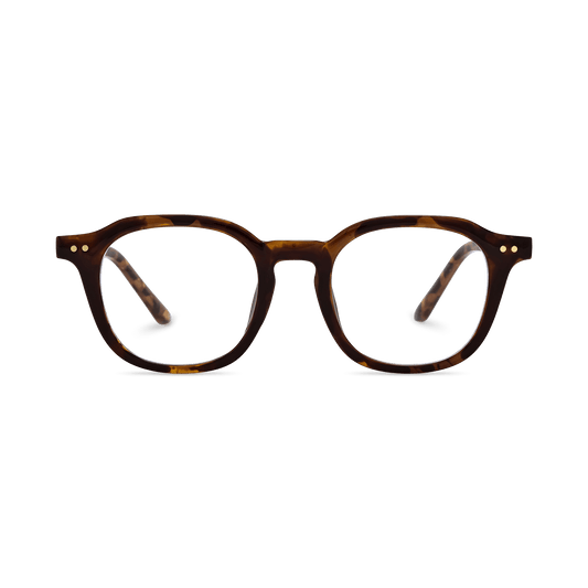 Quentin Tortoise Square Eyeglasses | EYDOLOGY