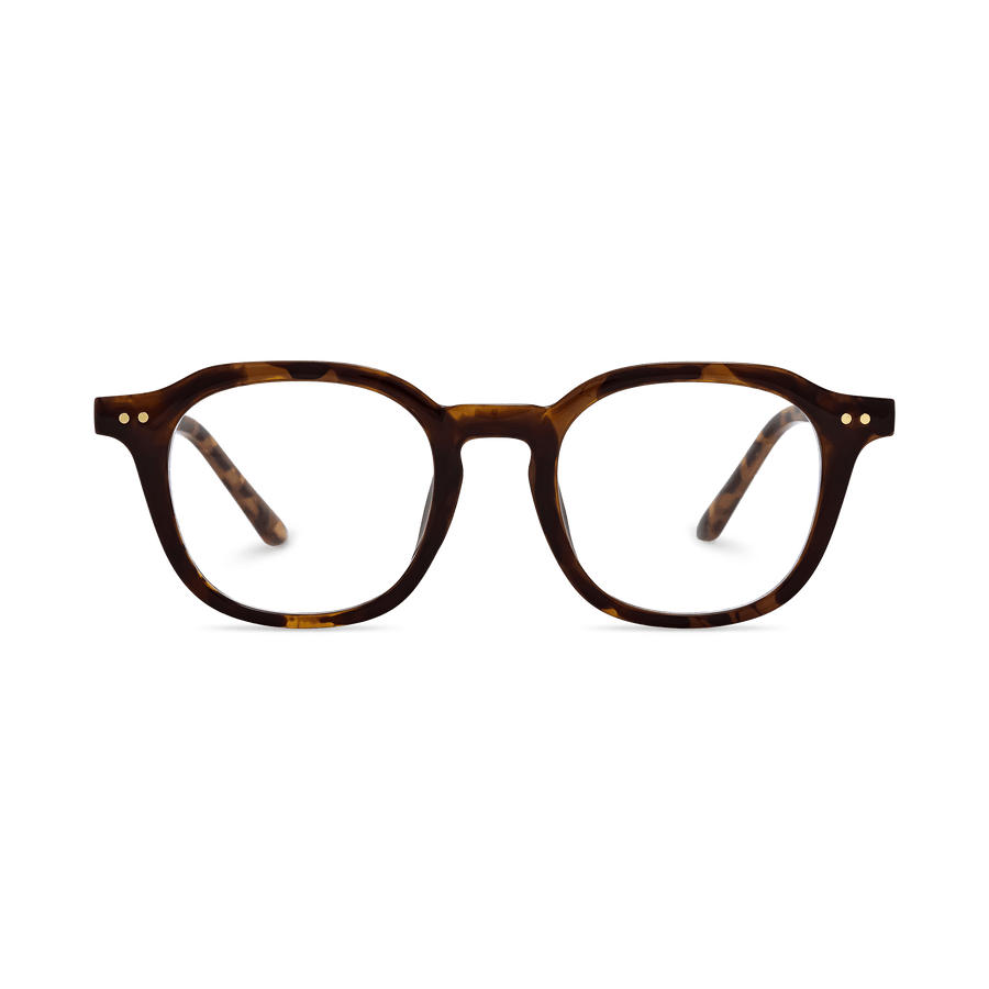 Quentin Tortoise Square Eyeglasses | EYDOLOGY