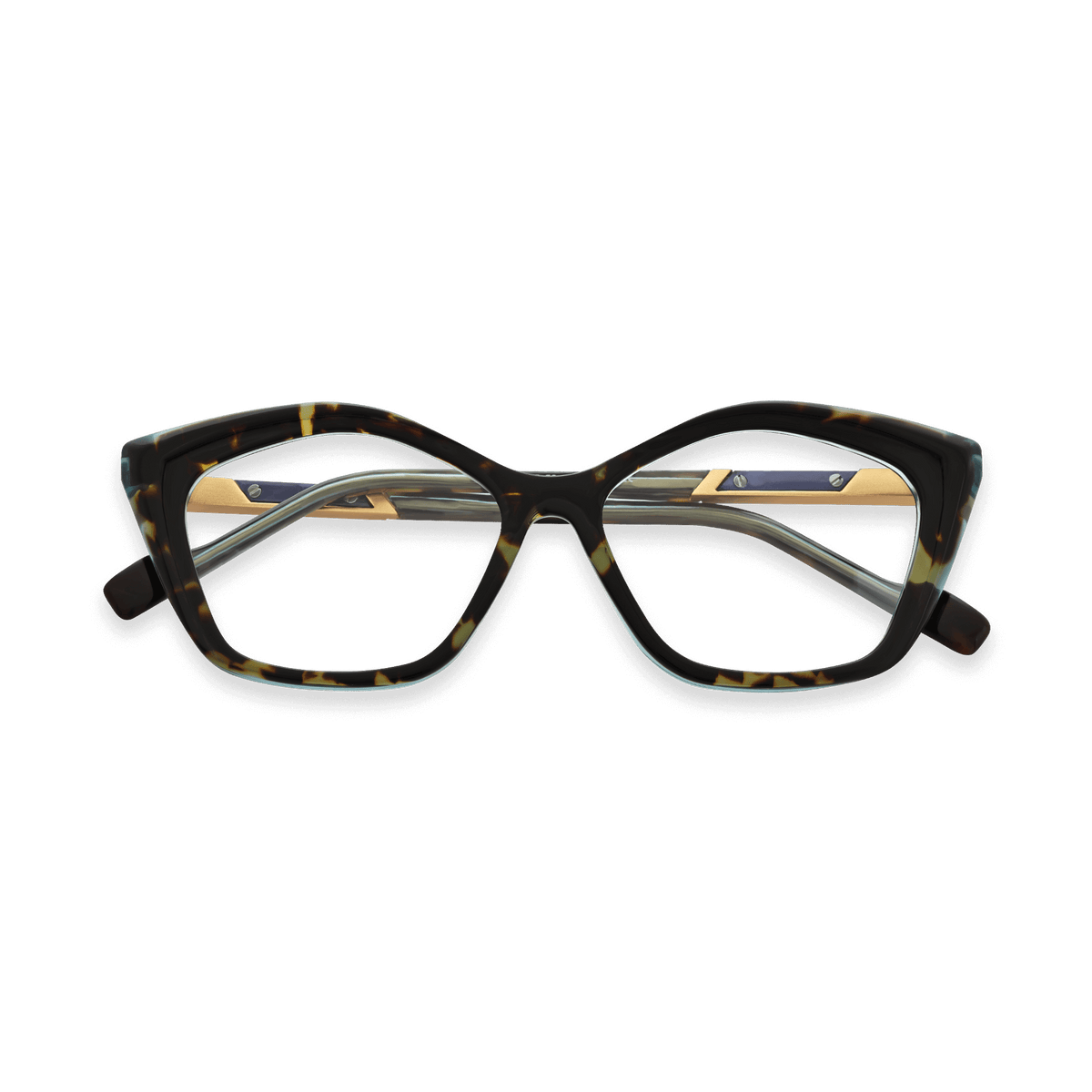 Renata Dark Tortoise Cat Eye Eyeglasses | EYDOLOGY