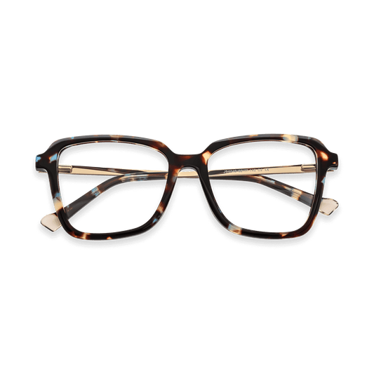 Rhett Blue Tortoise Square Eyeglasses | EYDOLOGY