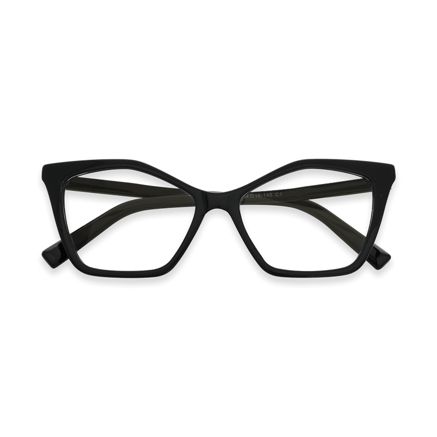 Rosalie Black Cat Eye Eyeglasses | EYDOLOGY