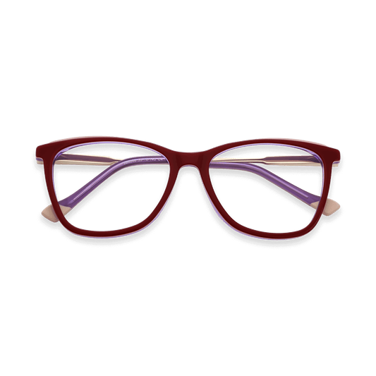 Sevyn Red Cat Eye Eyeglasses | EYDOLOGY