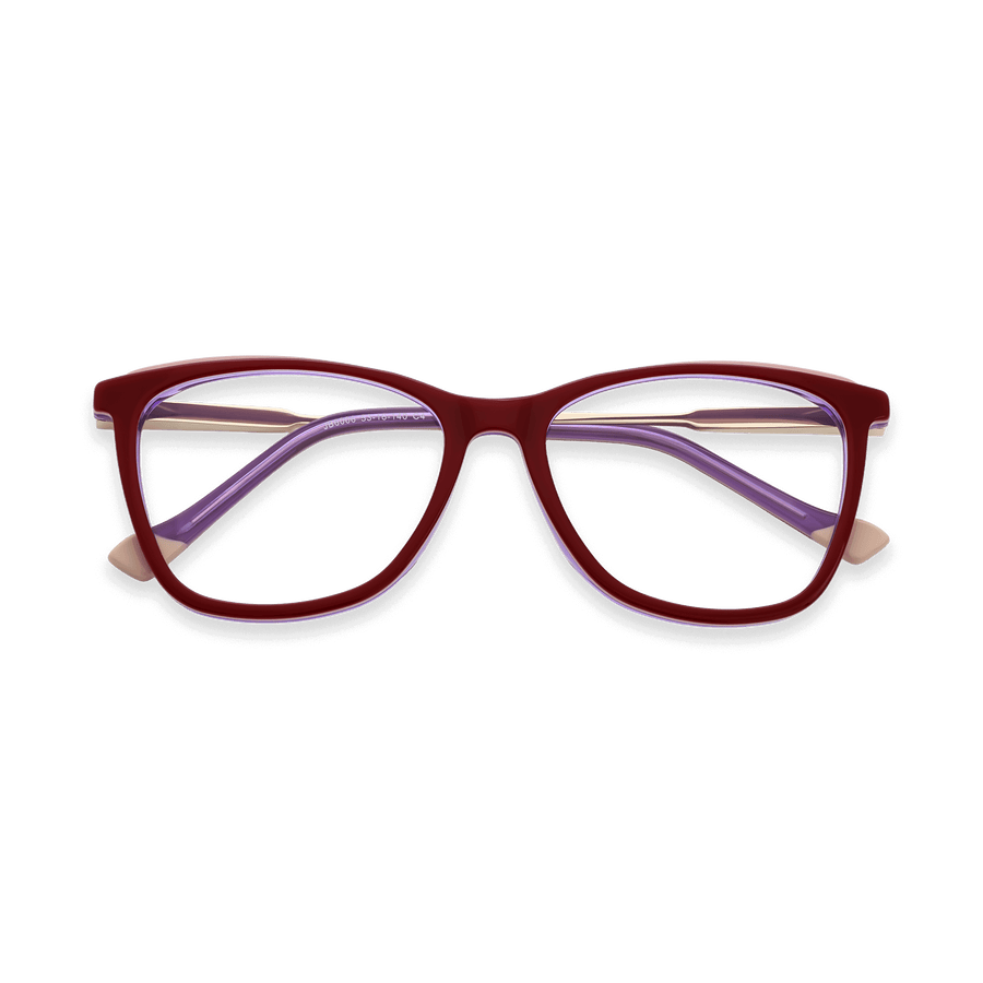 Sevyn Red Cat Eye Eyeglasses | EYDOLOGY