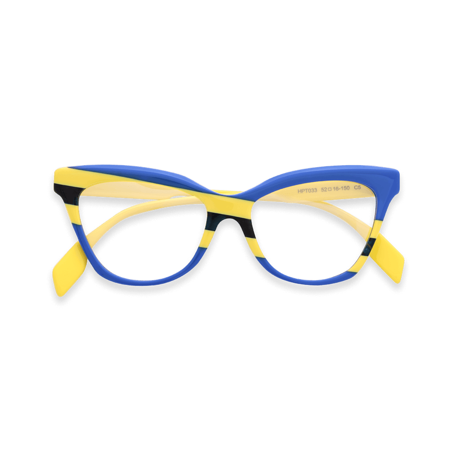 Stanley Yellow Cat Eye Eyeglasses | EYDOLOGY