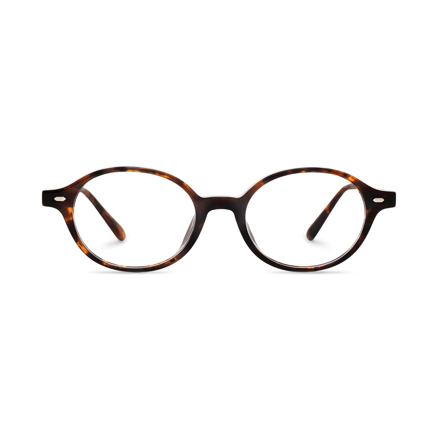Sylvia Dark Tortoise Oval Eyeglasses | EYDOLOGY