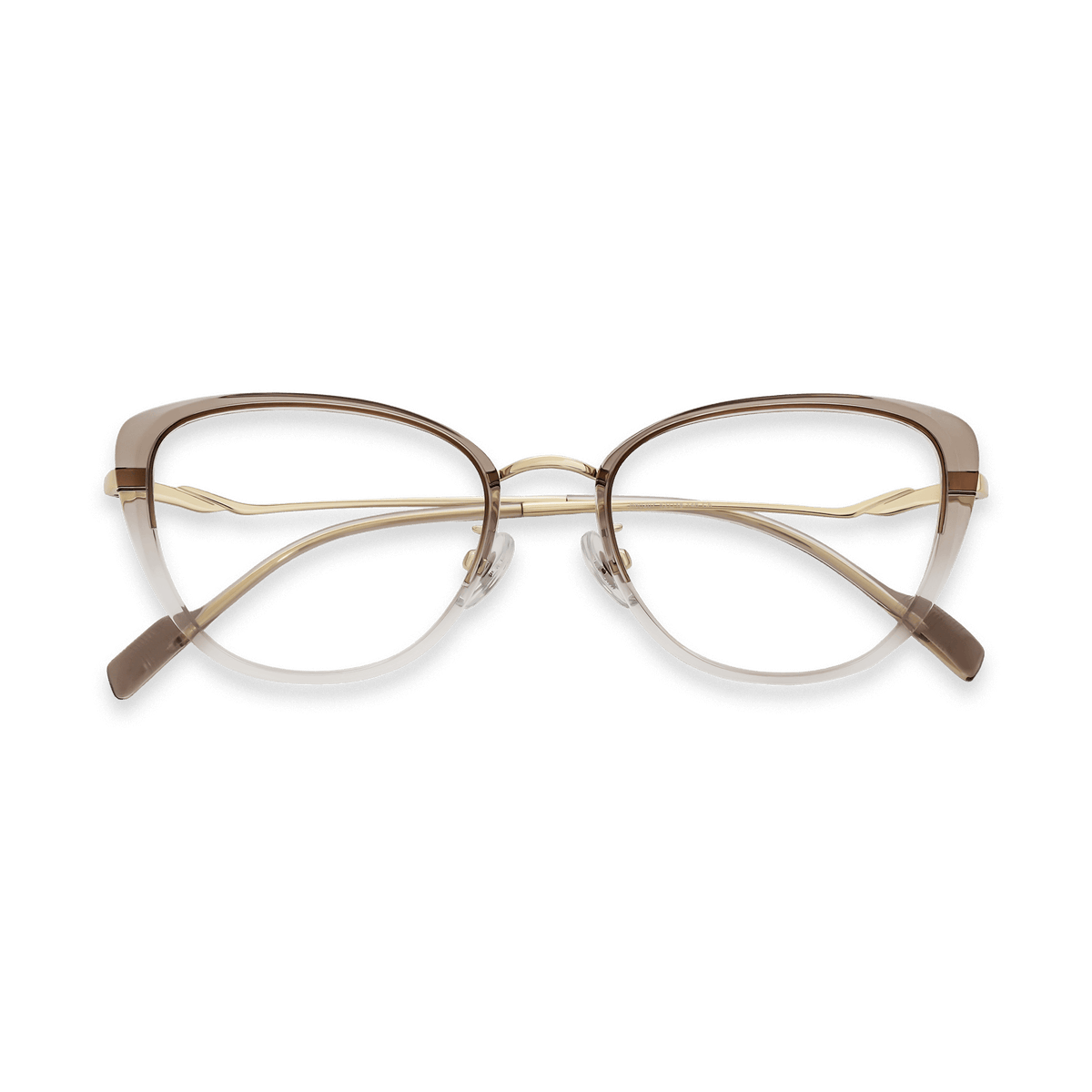 Teresa Brown to Clear Oval Eyeglasses | EYDOLOGY