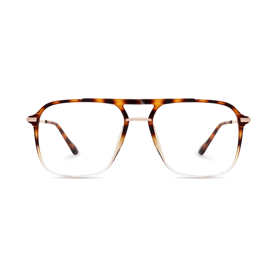 Tori Gradient Demi Rose Gold Double Bridge Eyeglasses | EYDOLOGY