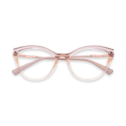 Zaylee Gradient Purple Cat Eye Eyeglasses | EYDOLOGY