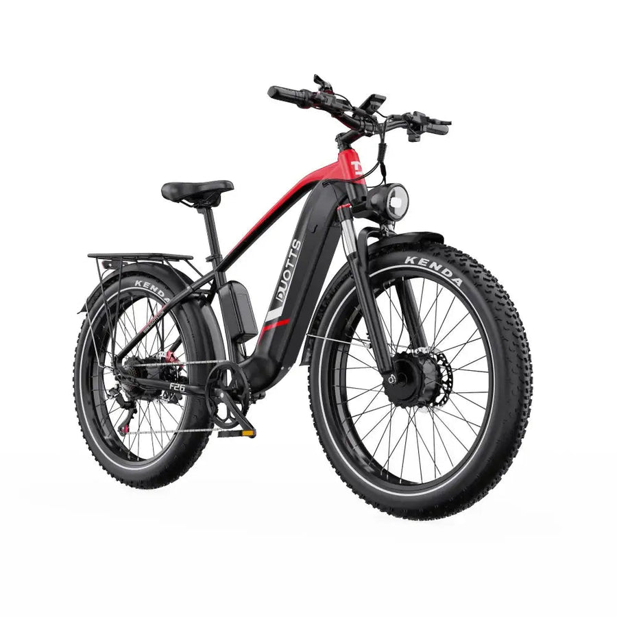 DUOTTS F26 Dual Motor 750W Fat Tire Electric Bike with 48V 20Ah Battery
