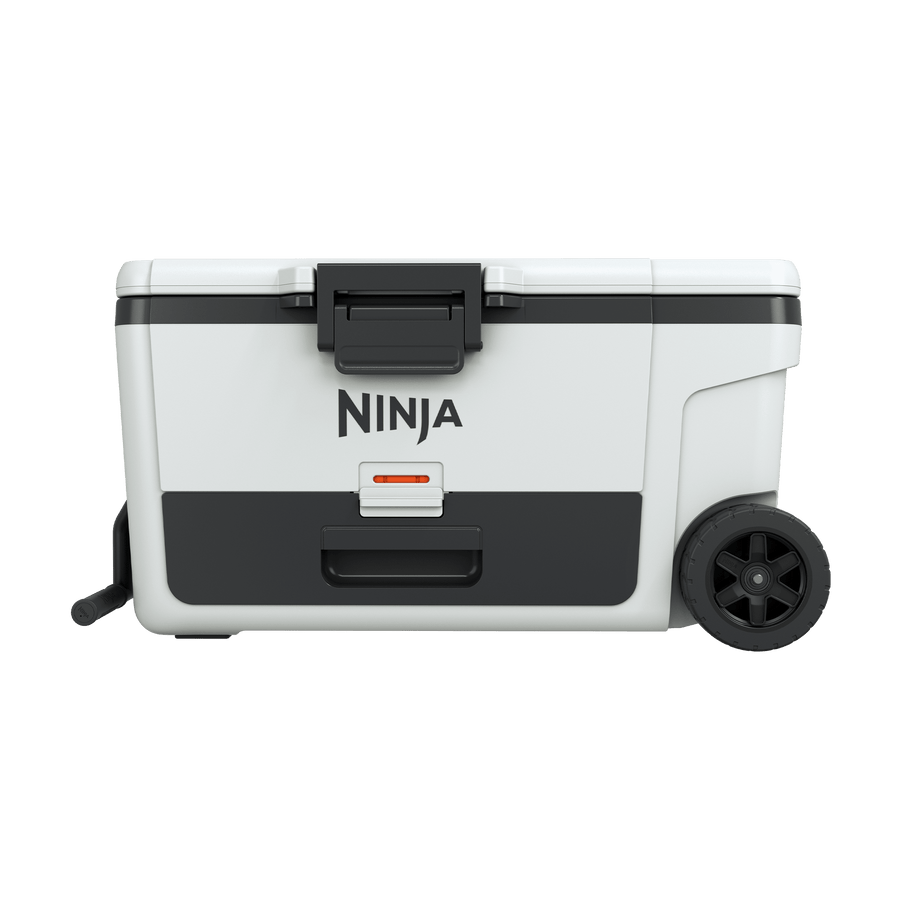 Ninja FrostVault 65QT/61L Wheeled Cooler with Dry Zone, Cloud in White | FB265EUUKWH | by SharkNinja