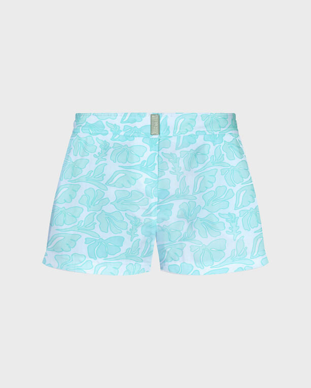 Vilebrequin - Women Stretch Flat Belt Swim Shorts Seashells - Shorty - Ferise - White - Size S