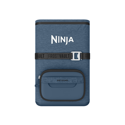 Ninja FrostVault Go 17 litre 24-Can Backpack Soft Cooler in Lakeshore Blue | FF124EUUKNV | by SharkNinja